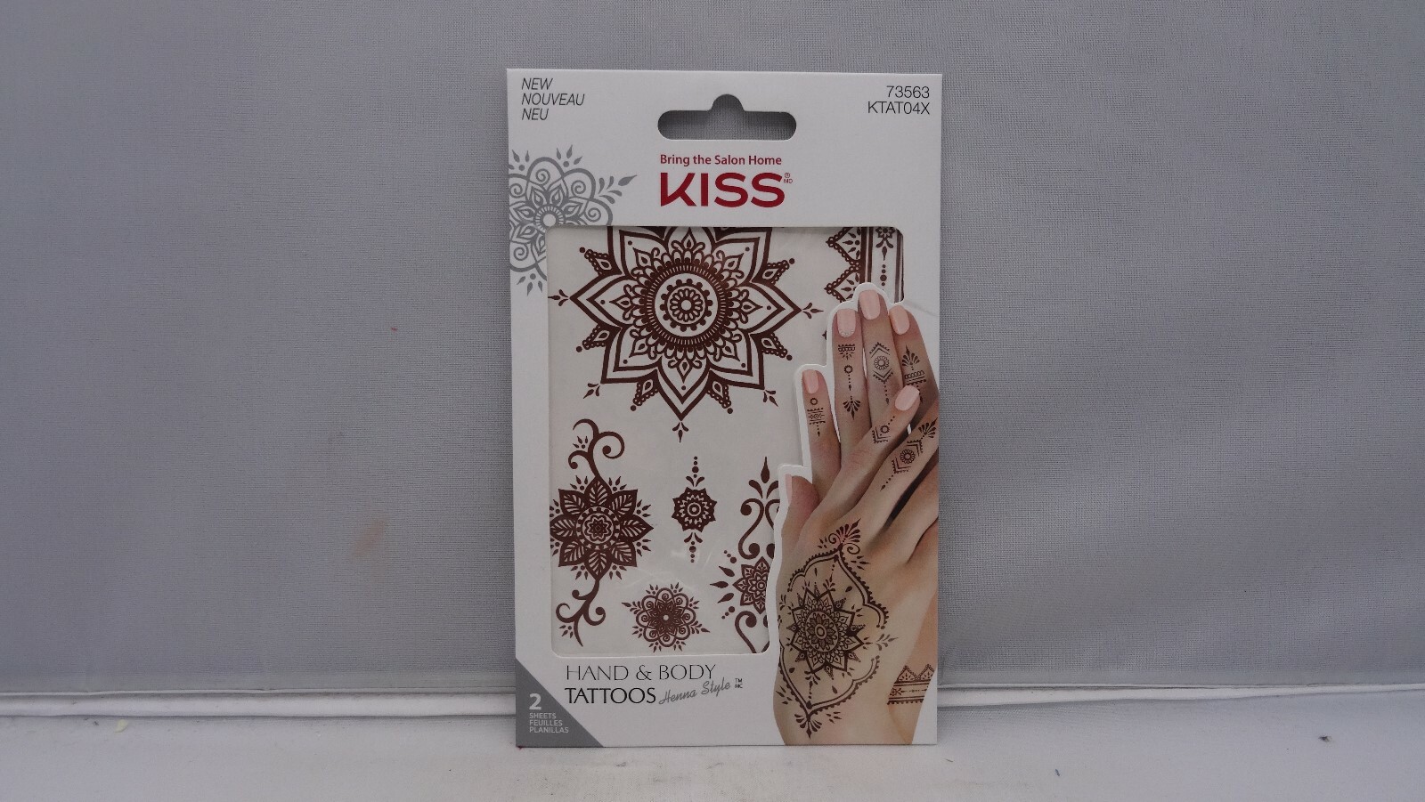 Татуировки на руках и теле в стиле поцелуя хной 1890₽