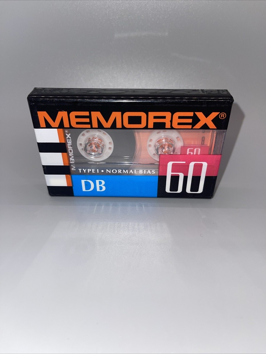 MEMOREX DB 60 VS II TYPE I BLANK CASSETTE TAPE (1) (SEALED) | eBay