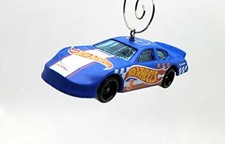 Christmas Ornament for Dodge Charger Stock Car Blue
