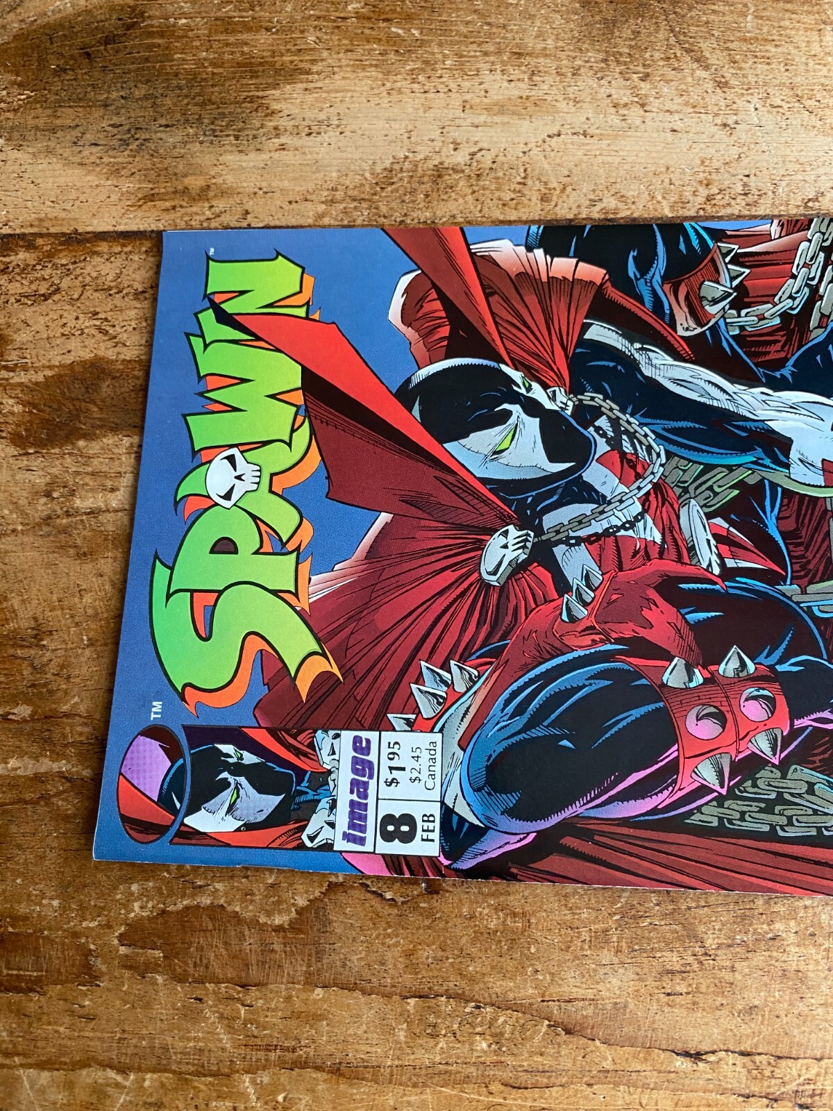 Spawn #8 Image Comics 1993 Todd McFarlane Classic Cover Spider-Man ...