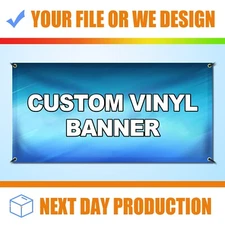 Personalized Custom 13oz Vinyl Banner Printing Indoor or Outdoor Event