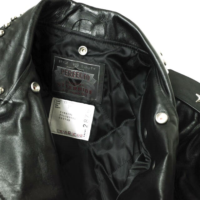 sacai x schott 22AW Leather Studs Blouson double riders sacai x schott 22AW Leather Studs Blouson double riders