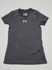 (#A1) Under Armour Fitted HeatGear Gear Youth Shirt Short Sleeve, Size Youth M