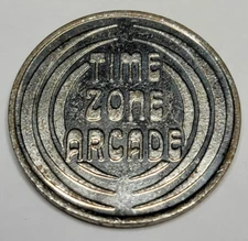 RARE TIME ZONE ARCADE TOKEN DETROIT MICHIGAN (RETIRED)
