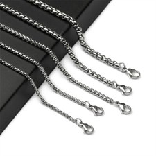 Titanium Steel Necklace Men's Jewelry with Thick Chain Diy Accessories Necklace