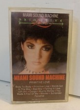 Vintage 1985 Miami Sound Machine "Primitive Love" Cassette Tape FET 40131 Epic