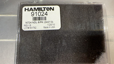 Hamilton 91024 24 gauge, Metal Hub Needle, 2 in