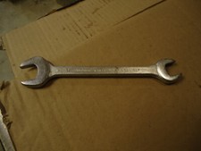 Vintage VLCHEK W2024 Open End Wrench 3/4 x 5/8 inch Made in USA R