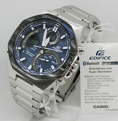   Casio Edifice Herrenuhr Solar Bluetooth ECB-950DB-2AEF  