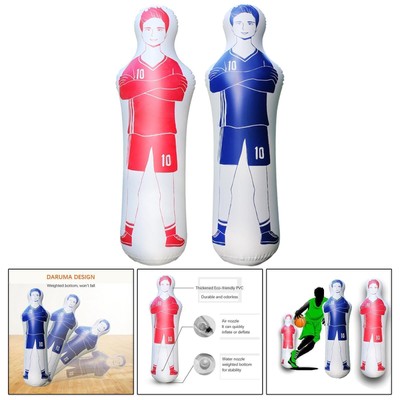 Aufblasbare Dummy-Trainingshilfe Tackling Dummies Fußball-Dummys für das .