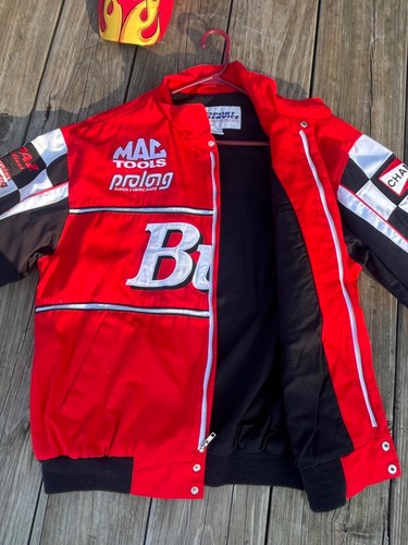 VTG NHRA Kenny Brandon Bernstein Bud King Racing Jacket Signed Autographed SZ: L - Picture 16 of 16
