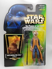 Star Wars 3.75 Saelt-Marae Yak Face Power of the Force II Green Card Hologram