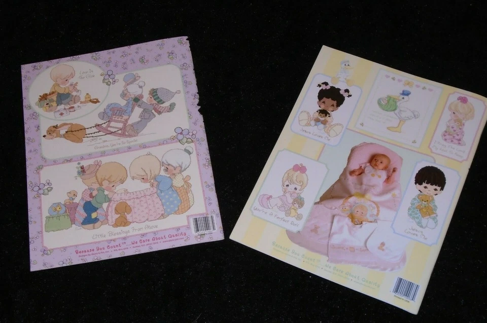 LIBRO DE PUNTO DE CRUZ MOMENTOS PRECIOSOS Nuestra Familia Amorosa O Bienvenido a Casa Bebé Elige Foto 2 de 2