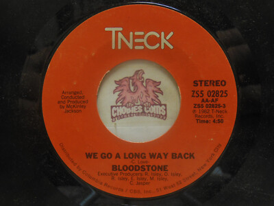 Bloodstone   We Go A Long Way Back / Nite Time Fun, 45 RPM VG (IF)