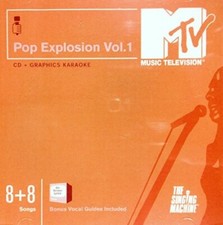 Pop Explosion, Vol. 1 - CD  Graphics Karaoke MTV - Music CD - Karaoke - 2003-0
