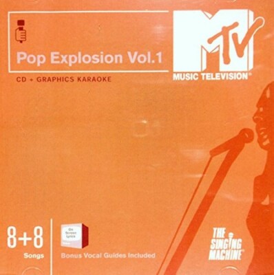 Pop Explosion, Vol. 1 - CD + Graphics Karaoke MTV - Music CD - Karaoke -  2003-0