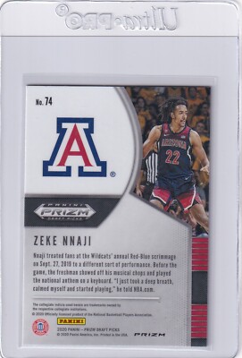2020-21 PRIZMS GREEN RC ZEKE NNAJI DENVER NUGGETS PRIZM PARALLELS