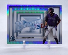 2022 Bowman Baseball BENNY MONTGOMERY Bowman In 3D ROCKIES #B3D-19