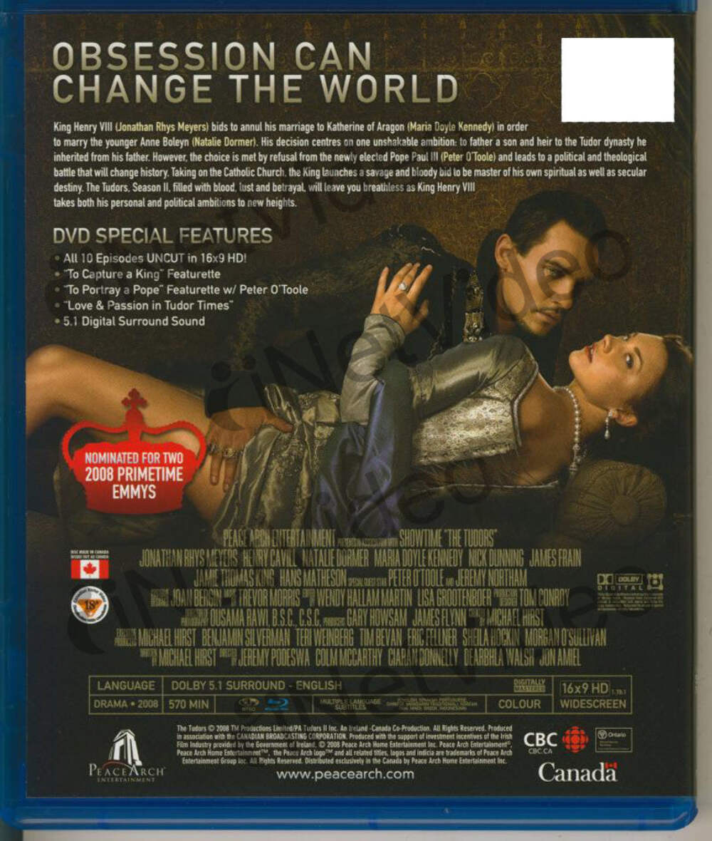 The Tudors - The Complete Second Season (Uncut Edition) (Blu
