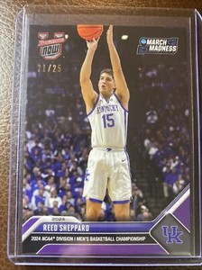 2023 Bowman U Now NCAA March Madness Basketball Purple Reed Sheppard #2