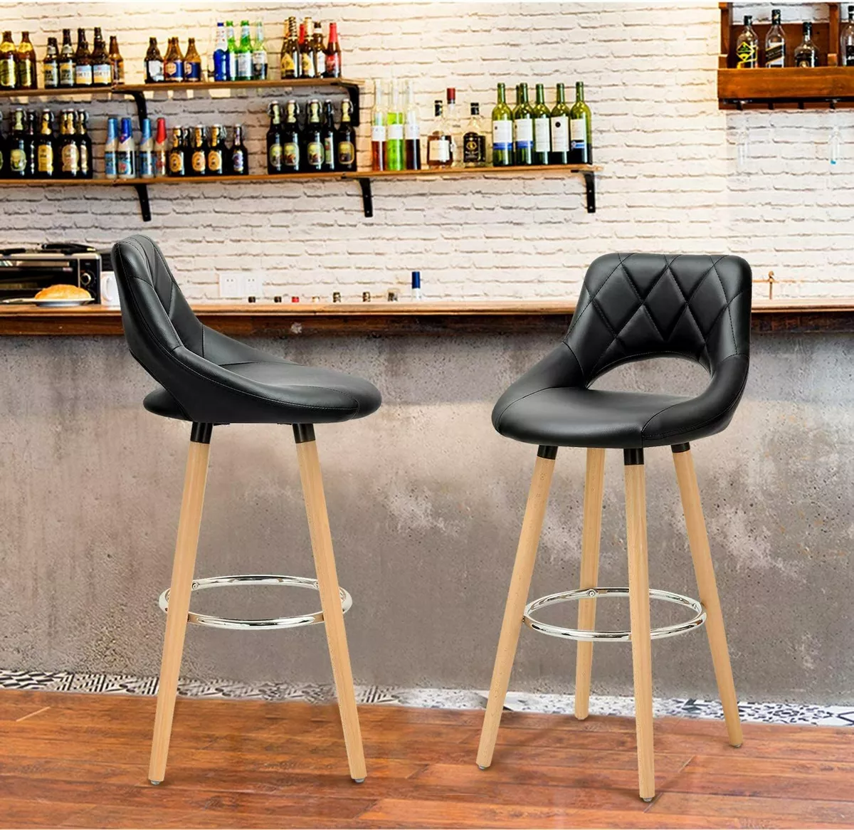 Breakfast bar stools with legs deals