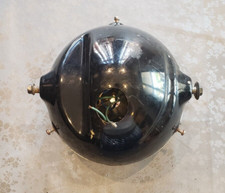 Vintage OEM 70s Honda CB Headlight Head Light Housing Assembly Black HM-20M