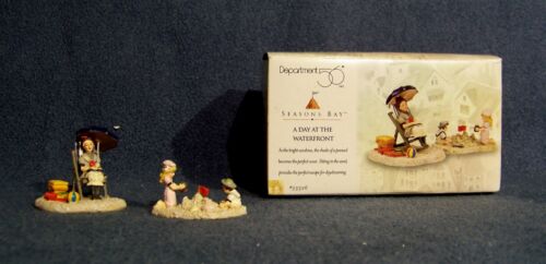 Dept 56 - A Day at the Waterfront - Seasons Bay - 53326 - Set of 2 - Figurines - Picture 1 of 4