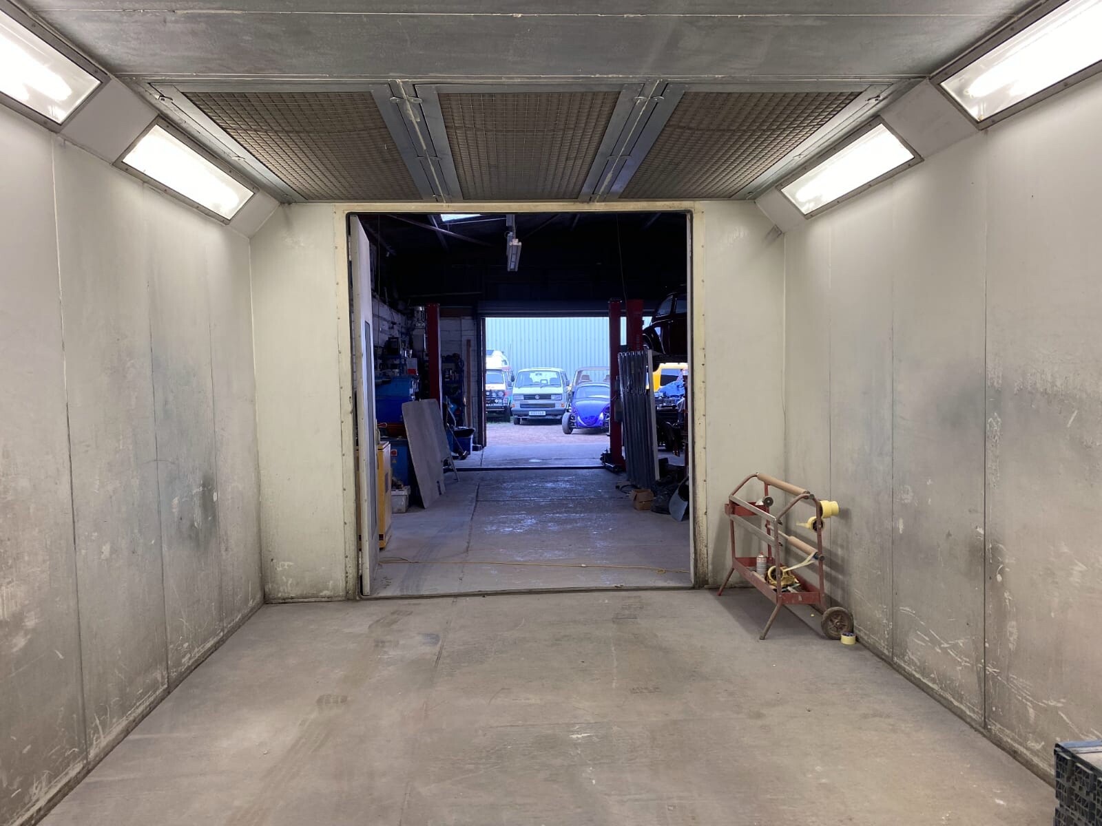 Paint booth, spray booth. eBay