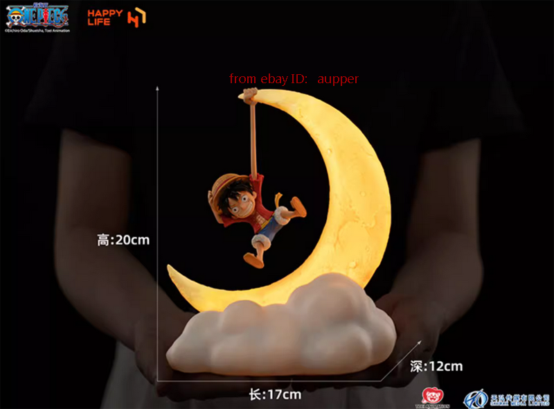 Happy Life Studio One Piece Lala Monkey D Luffy Night Lamp 20cm