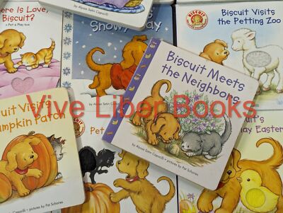 Lot of 5 Biscuit Board Books Lot Random - Children/Kids/Toddlers/Babies