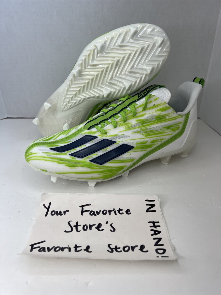 Adidas Adizero Lightweight Football Cleats Seahawks Green White