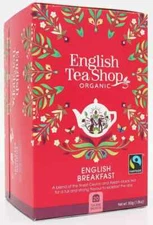 English Tea Shop ENGLISH BREAKFAST Black Tea – 20 envelopes