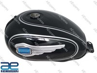 Royal Enfield Bullet 500Cc Benzin Kraftstofftank Mit Badges 866262 Gec