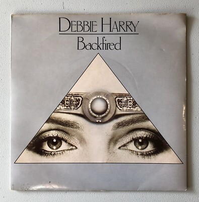 DEBBIE HARRY Backfired 7'' 45rpm UK 1981 Picture Sleeve Solid Centre EX/EX