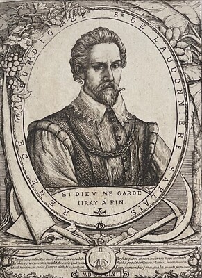 René De Goulaine De Laudonnière Gründer Des Fort Caroline Bastions In Florida