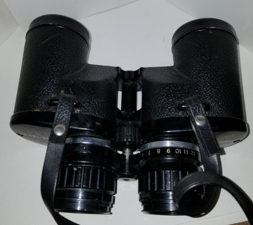 Tasco Zoom Fernglas Modell 102 Nr. 51021 Fully Coated Optics 6X-12X32 mit Koffer - Bild 3 von 6