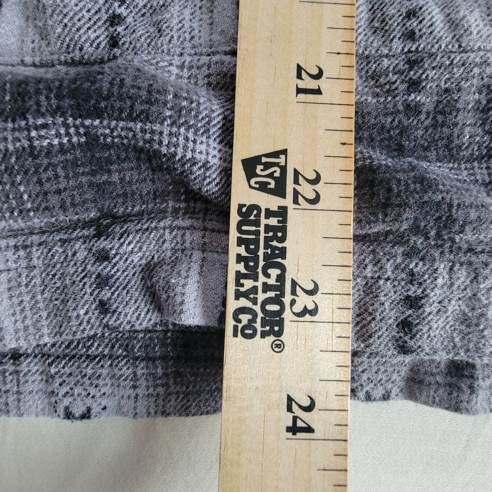 SUPREME Shadow Plaid Hooded Flannel Shirt Men’s  100% Cotton Sz SMALL-----4055