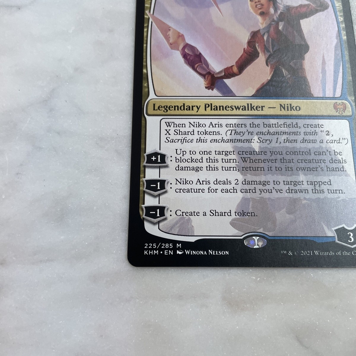 MTG Niko Aris Kaldheim 225/285 Regular Mythic
