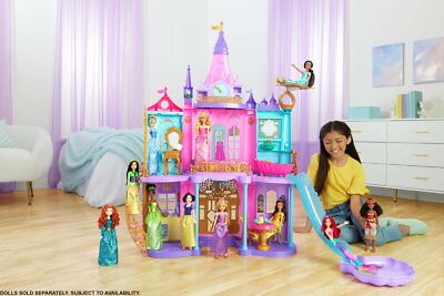 Disney Princess Magical Adventures Castle 4 Feet Dollhouse with