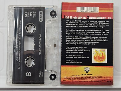 FUNKY GREEN DOGS - UNTIL THE DAY (Cassette Single, 1998, MCA) TWCS