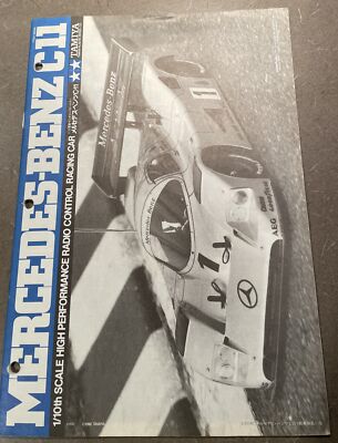 58088 Tamiya Mercedes-Benz C11 - Original Edition -Manual