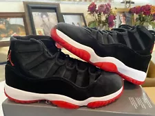 Nike Air Jordan 11 Retro..Bred Velvet ..Size: Women 9.5 or Men 8..Trusted Seller