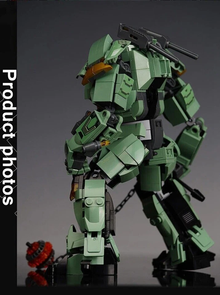 Sluban Transforming Mecha Robot Warrior Leader Bricks Kids DIY Toys - Image 3 of 4