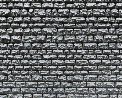 FALLER 170863 HO Scale Professional Series: Large Square Stone Decorative Sheet 