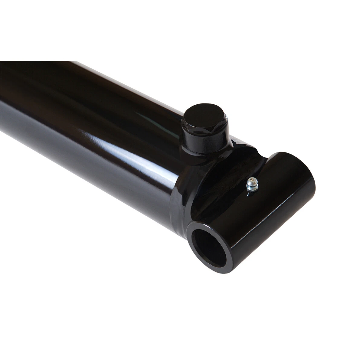 Hydraulic Cylinder Welded Double Acting 2.5" Bore 18" Stroke Cross Tube 2.5x18 image 6