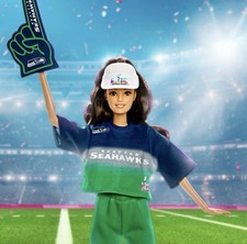 Mattel Creations - Barbie Super Bowl LX Seattle Seahawks Doll [PRESALE]