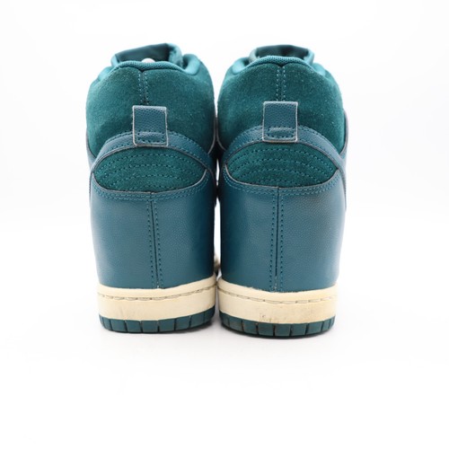 Nike Dunk Sky Hi Essential Wedge Dark Sea Blue Women's 9 Sneakers 528899-300 - Picture 4 of 9