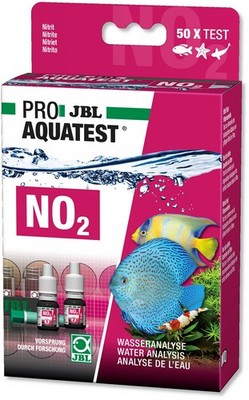 JBL PRO AQUATEST NO2 Nitrit Wassertest Nitritgehalt in Süß & Meerwasser Aquarien