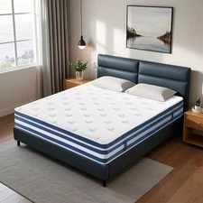 10" 12"Gel Memory Foam and Innerspring Hybrid Mattress Twin Full Queen King Size