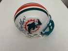 PAUL WARFIELD DOLPHINS SIGNED MINI HELMET BECKETT COA